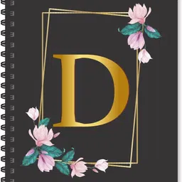 escaper D letter diary (Ruled - A5), D initial Diary, D alphabet diary A5 Diary Ruled 160 Pages-picture-21