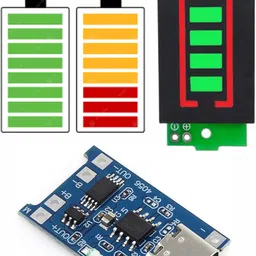 doctorgentle 8S Battery indicator level meter With Battery Charging Module LED Module Electronic Hobby Kit image 1