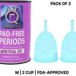 queenflow Medium Reusable Menstrual Cup-picture-18