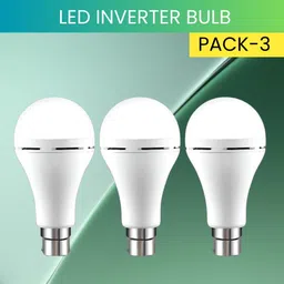 syara 12W Emergency Inverter Bulb, Rechargeable Emergency Led Bulb For Power CutsA349 4 hrs Bulb Emergency Light-picture-39