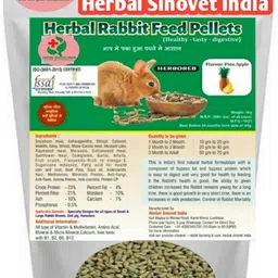 herbal sinovet india Pine-Apple Rabbit food pellets (3kg), ISO(9001-2015), Fssai certified Liver 3 kg Dry Adult, New Born, Young, Senior Rabbit Food-picture-17