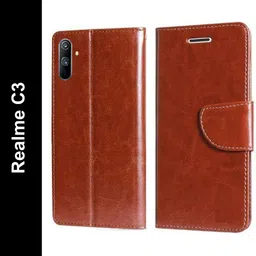 mashgul Flip Cover for Realme C3 image 1