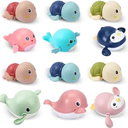 zunbella 3 Pcs Cute Swimming Water Bath Toys for Toddlers Boys Girls Toys Rattle Rattle-picture-42