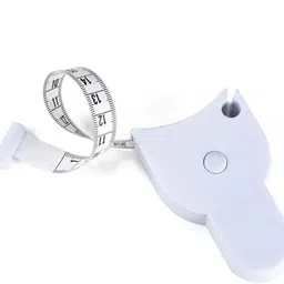 gadget hero's Body Measuring Tape with Lock Pin and Retractable Push Button 150 CM / 60 Inches Measurement Tape image 1
