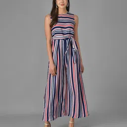 vivient Striped Women Jumpsuit-picture-25