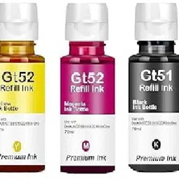 tequo GT51/GT52 Refill Ink for L380,L361, L565, L210, L220, L310, L350, L355 Printer Black + Tri Color Combo Pack Ink Toner-picture-14