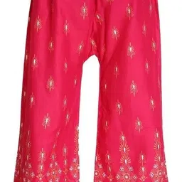 zarmin Pack of 2 Women Straight Fit Multicolor Cotton Blend Trousers image 3