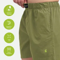 freecultr Pack of 2 Men's Silky Soft, Non-Pilling Micromodal All Day Boxer Shorts with Dual Deep Side Pocket Solid Men Boxer image 2