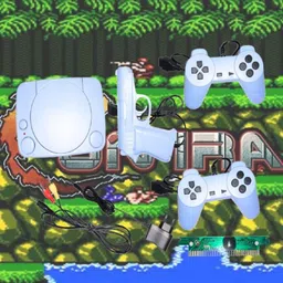 Elevea New Super 8 Bit TV Video Game Console 0.2 GB with Super Mario, Contra, Super Contra , Duck Hunt etc image 2