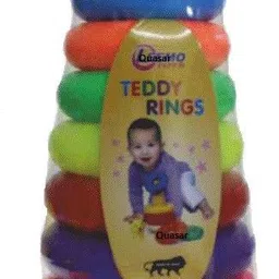 quasar 7 Plastic Teddy Stacking Ring Jumbo Stack up Educational Toy-picture-15