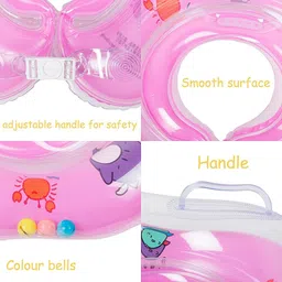 original mart Baby Swim Aid Floats Neck Collar Inflatable Tube Ring Cute Mini Swimming Ring Swim Floatation Belt image 5