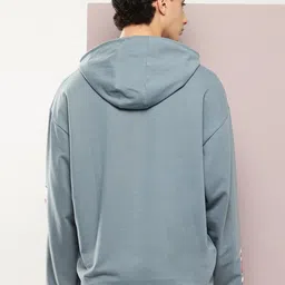 kook n keech Men Full Sleeve Solid Hooded Sweatshirt image 4