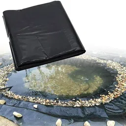 diamond america Pond Liner Rubber Heavy Sheet Black (25 ft x 20 ft) Tent - For 700 GSM Fish Pond Liner Garden Pools HDPE M image 3