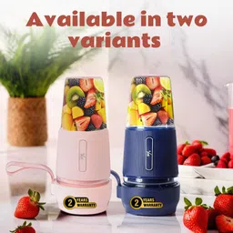 viva electric Portable Juicer-Nutriviva-40W_Pink Mixer Juicer Jar image 2