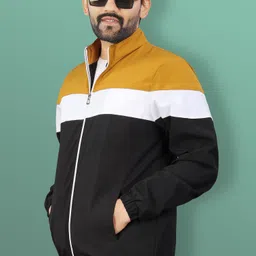 vebnor Men Solid Biker/Riding Jacket image 4