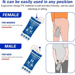 meneflix Disposable Bag with Gel Absorbent Diaper Disposal Bin image 4
