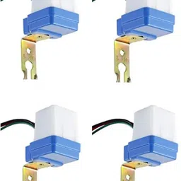 DigiMetrix 220Volt AC Auto Day/Night Sensor Switch, 7Amp Automatic ON/OFF Switch Pack of 4 image 1