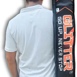 glitter CRICKET BAT COVER HITTER FULL PADDED WITH MOBILE POCKET Bat Cover Free Size-picture-37