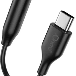 ONCRO Black samsung audio jack oneplus type c to 3.5mm jack connector headphone aux adapter Phone Converter-picture-10