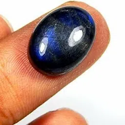 hoseki Labradorite Spectrolite Blue Sheen 10.3cts stone Regular Oval Crystal Stone-picture-17