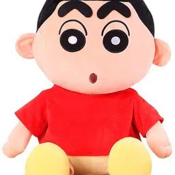 hellobear Shinchan Plush Soft Toy Cartoon Character Stuffed Doll for Kids - 25 cm image 3