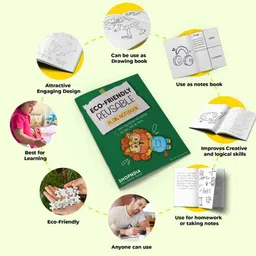 shopndia Marathi Combo Eco-Friendly Reusable Notebooks for Kids Handwriting Improvement A4 Notebook Ruled 60 Pages image 5