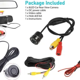 gonama Car Monitor with Reverse Parking Camera and Sensor For Ac-cent Car Monitor with Reverse Parking Camera and Sensor For Ac-cent Parking Sensor image 5