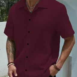 solbiza Men Regular Fit Self Design Casual Shirt-picture-35