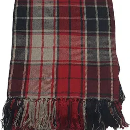 CHANDRAVATI Wool Checkered Men Shawl image 1