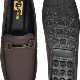 bootforge Men's Slip On Best Quality Formal Official & Faux Leather Loafer Shoes Loafers For Men image 2