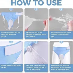 vastarpara Reusable Male Urine Bag 2000 Ml + 1000 Ml Urine Ba Urine Bag image 4