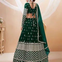 kedar fab Embroidered Semi Stitched Lehenga Choli image 2