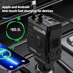 rgv 66 W Qualcomm Certified Turbo Car Charger image 3