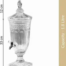starpath Glass Dispenser For Water, Juice, Liquor Dispenser, with tap, Bottom Loading Water Dispenser image 2