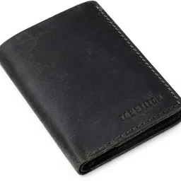 Men Casual Green Genuine Leather Card Holder-image-12