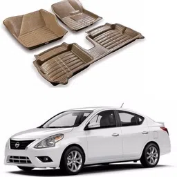 autogarh Plastic 5D Mat For Nissan Versa-picture-27