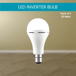 sacro 15W Rechargeable Emergency Inverter LED Bulb, Upto 4 Hours Battery For HomeI499 4 hrs Bulb Emergency Light-picture-27