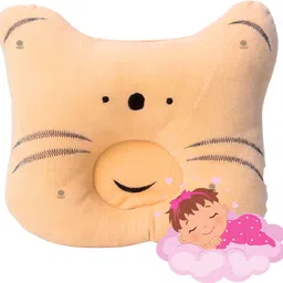 White Bubble Newborn Head Shaper Takiya Polyester Fibre Animals Baby Pillow Pack of 1-picture-14
