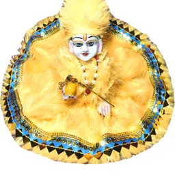 shopzing SIZE NO -5 to 6 laddu gopal sweater,kahna ji krisna ji gopal winter dresses Dress image 2