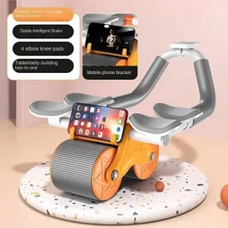 searegal New with timer Ab Abdominal Exercise Roller Elbow Support Ab Exerciser image 2