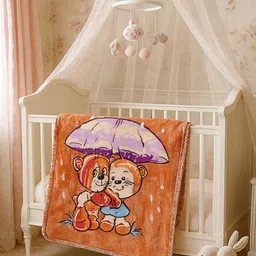 zedfiber Cartoon Crib Mink Blanket for Heavy Winter image 2
