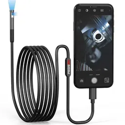 KIZJORYA endoscope Snake Inspection Camera, Lightswim Type C Borescope Security Camera-picture-31