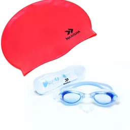 naaisha Swimming Kit(silicone cap/Swimming Goggle/Earplugs) Swimming Kit Swimming Cap-picture-11