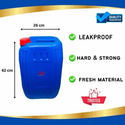 rktilemould Plastic Jerry Can (20 Litre) Plastic Can for Water & Chemical Storage Leak-Proof 20 L Drum image 2