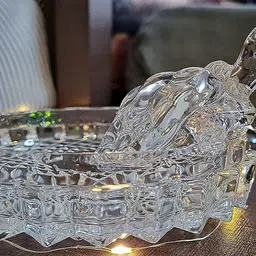 fuzail enterprises White Glass Ashtray image 2