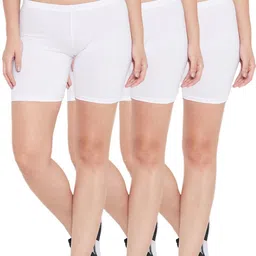 ds fashion Solid Women Swim Bottom White Swimsuit-picture-18