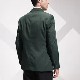 invictus Men Solid Single Breasted Formal Blazer image 4