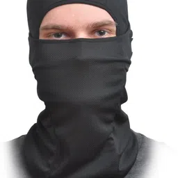 gajraj Black, White Bike Face Mask for Men & Women image 2