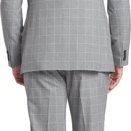 raymond Men SB 2BTN NOTCH LPL SUIT-3PCS CNTP FIT Checkered Suit image 4
