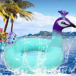 iris Peacock Baby Pool Float Inflatable Pool Accessory image 5